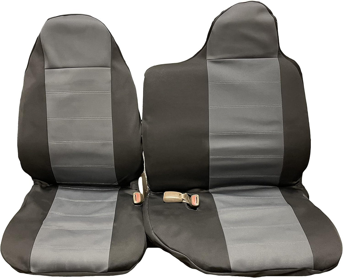 Gray Waterproof Neoprene Bench Seat Cover for Ford Ranger F987435
