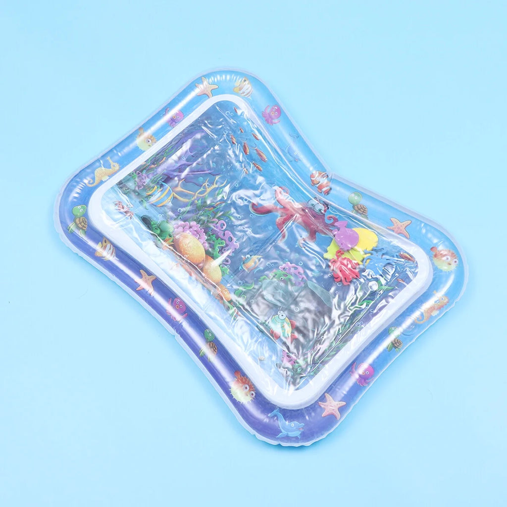 Inflatable Crawling Cushion Water Play Mat (Blue) J17665