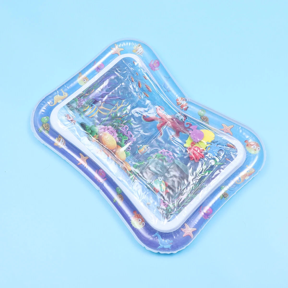 Inflatable Crawling Cushion Water Play Mat (Blue) J17665