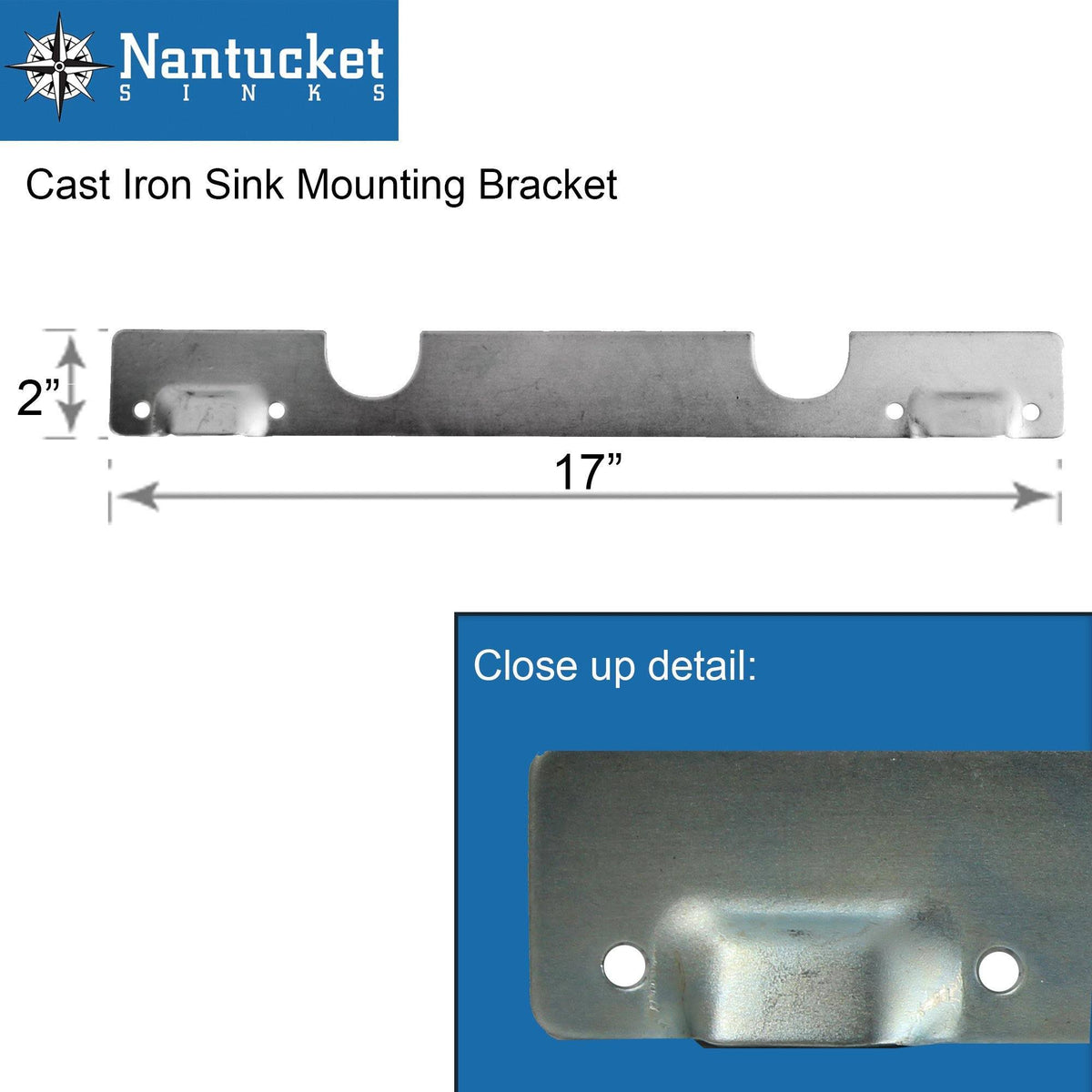 22-inch Cast Iron Wallmount Utility Sink J15615