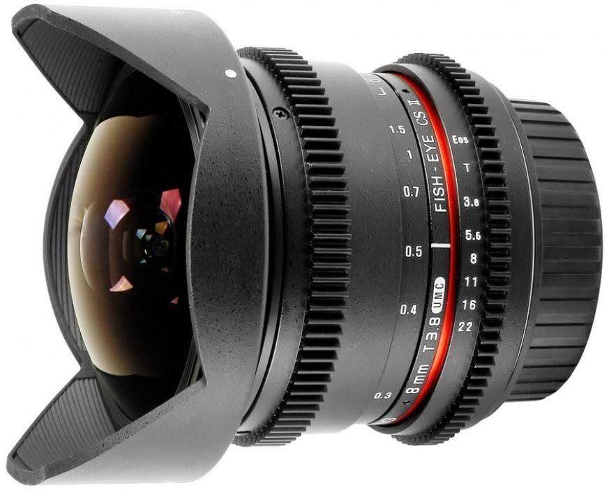 8mm T3.8 UMC Fish-Eye CS II VDSLR Lens T6367