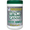 Multi-Purpose Cleaning Towels - 10 inch Width x 11.75 inch Length - 75 - 6 / Carton - Green H322977