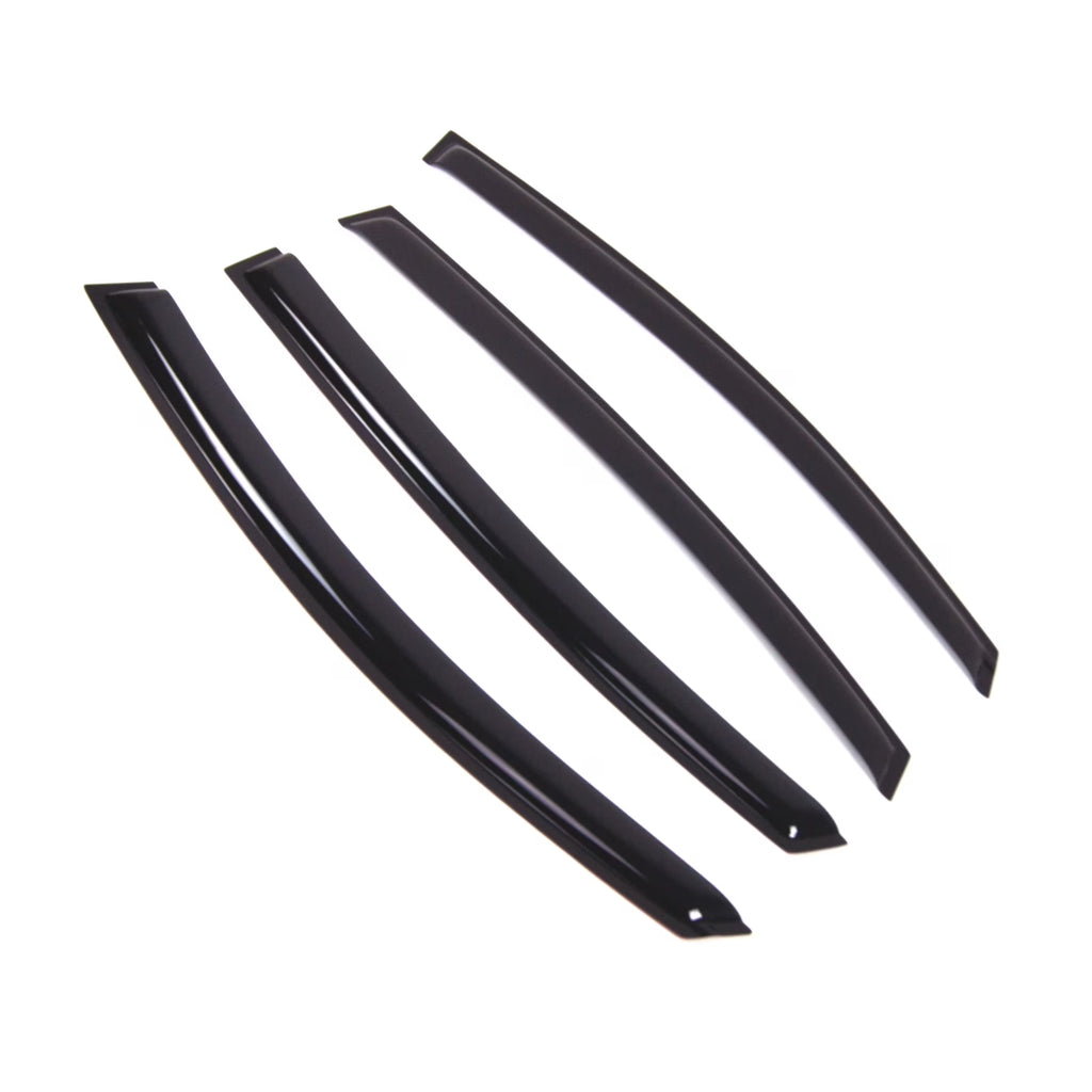 Smoke Tinted 4 Pcs Window Visor Deflector Set K50733