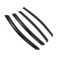 Smoke Tinted 4 Pcs Window Visor Deflector Set K50733