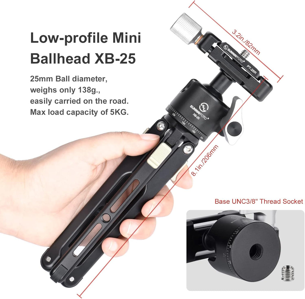 Mini Tripod Kit for DSLR Camera G1704