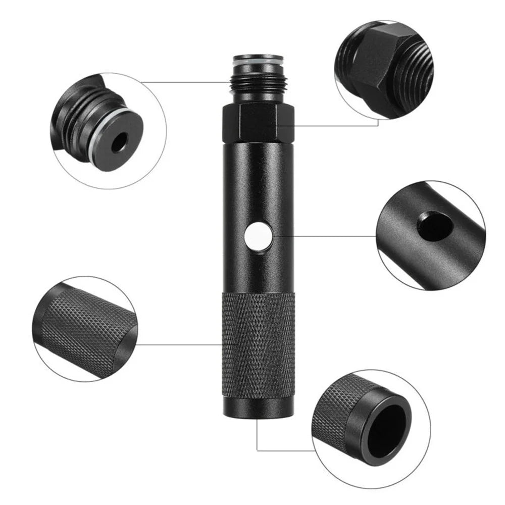 12g CO2 Cartridge Adapter Black Thread J9385
