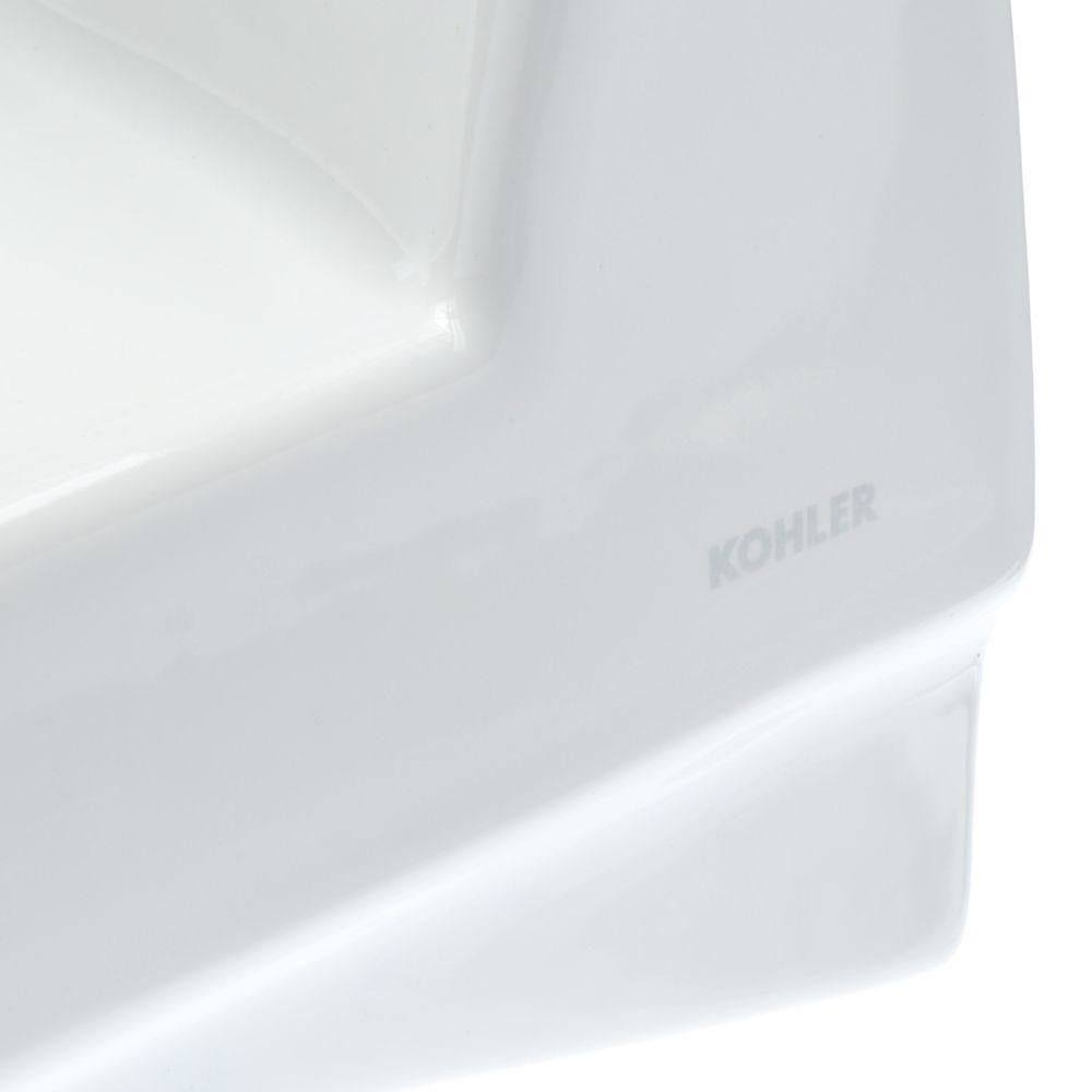 White Wall-Mount Bathroom Sink R973