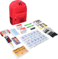 72 Hour Emergency Survival Kit in Red Backpack R78180