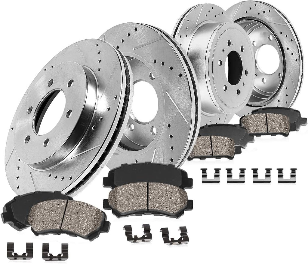 Rotors + Ceramic Pads + Clips U2209