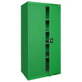 2 Door Storage Cabinet Forest Green Z527219
