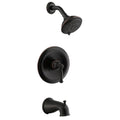 Bronze Single-Handle 3-Spray Tub and Shower Faucet H250092