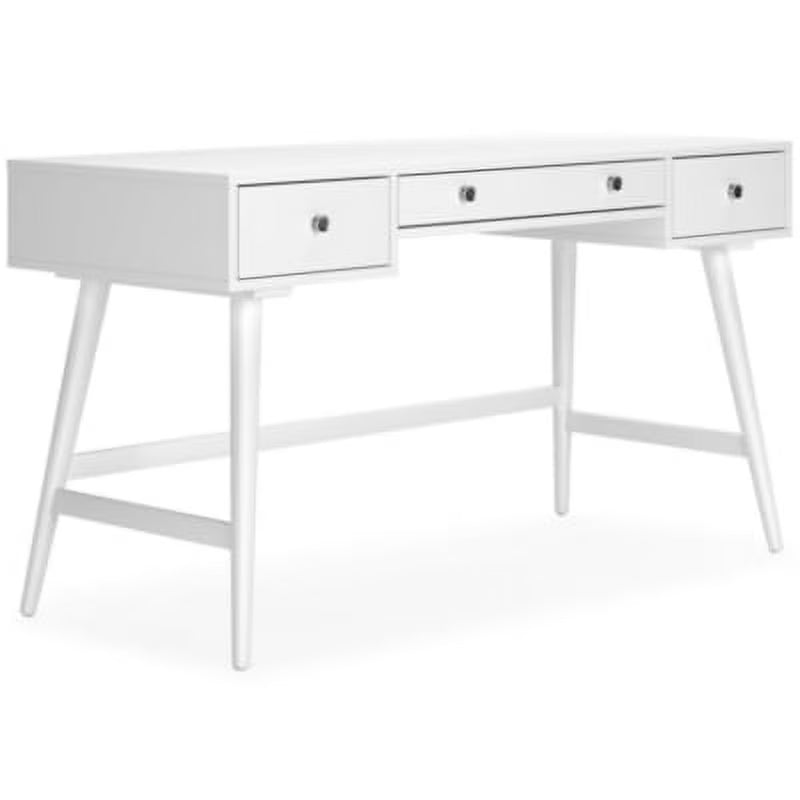 White Home Office Desk O246827