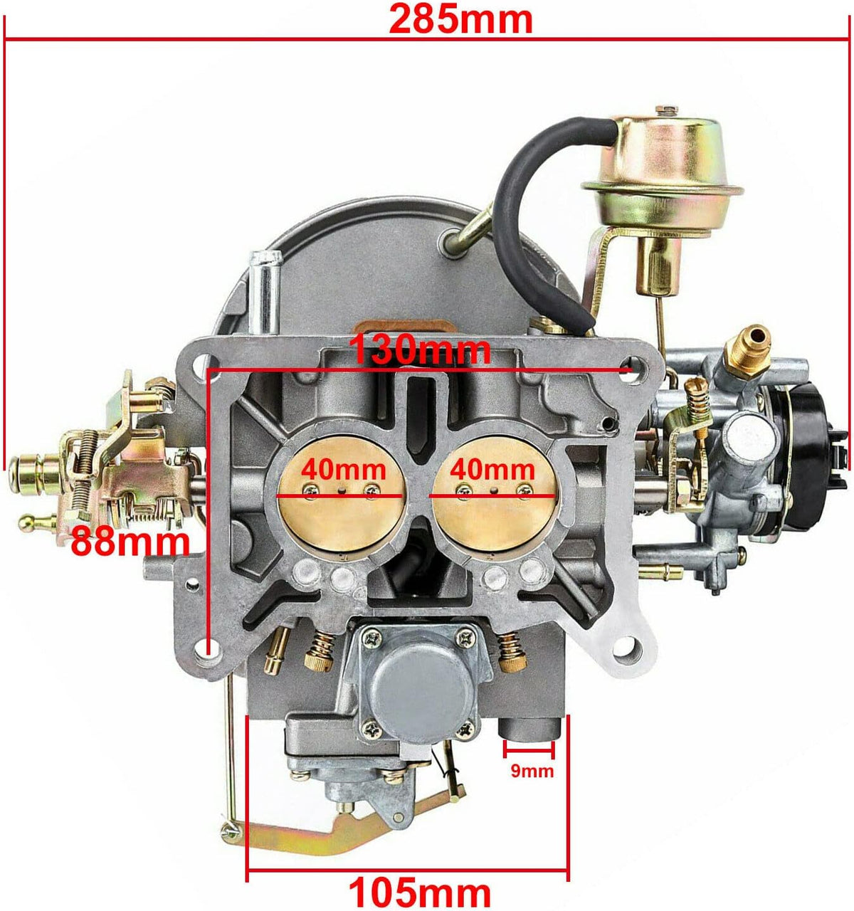 2 Barrel Carburetor with Electric Choke Mounting Gasket C2772
