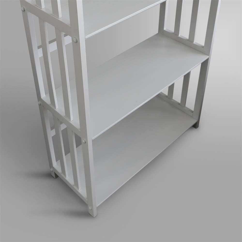 White 5-Shelf Bookcase M393338