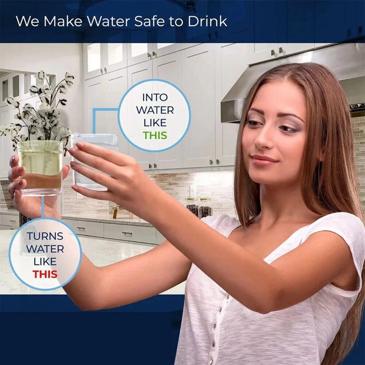 6 Pack Refrigerator Water Filter Q640