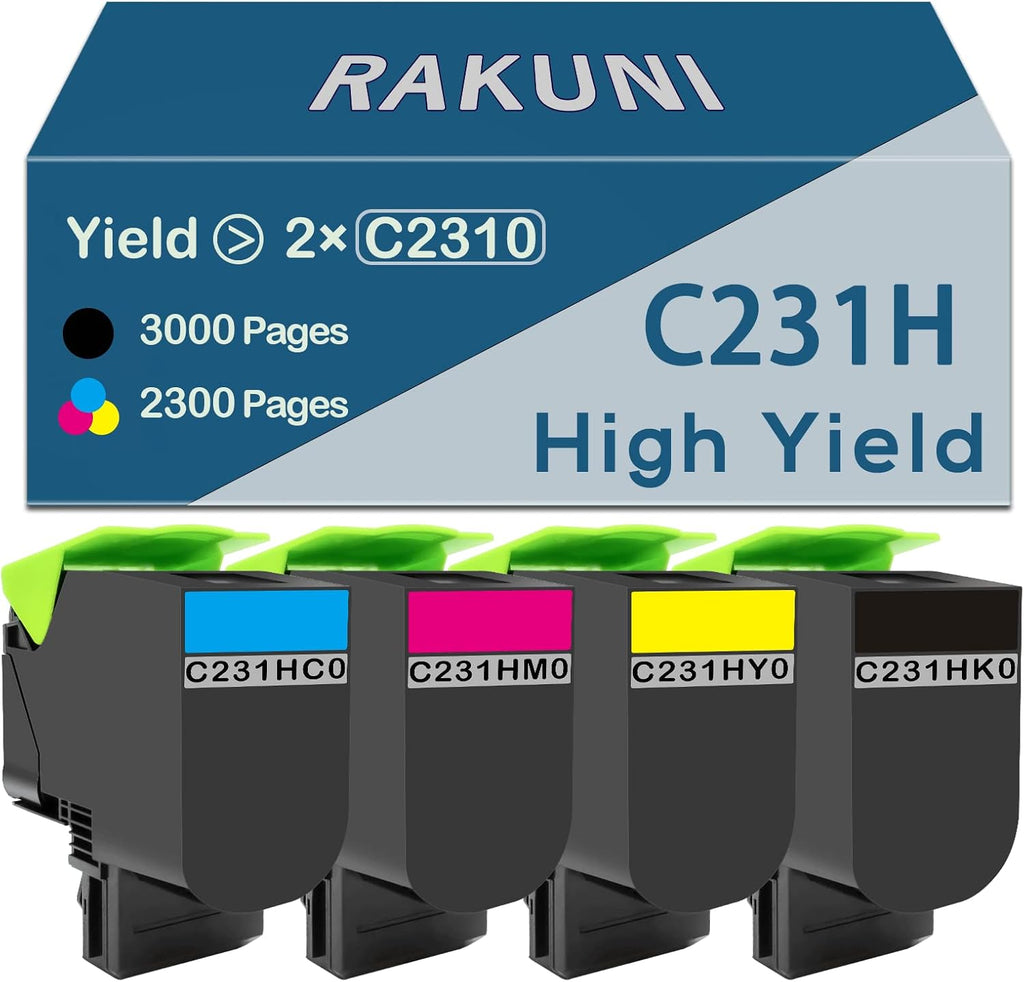 High Yield Remanufactured Toner Cartridge 4-Pack P940
