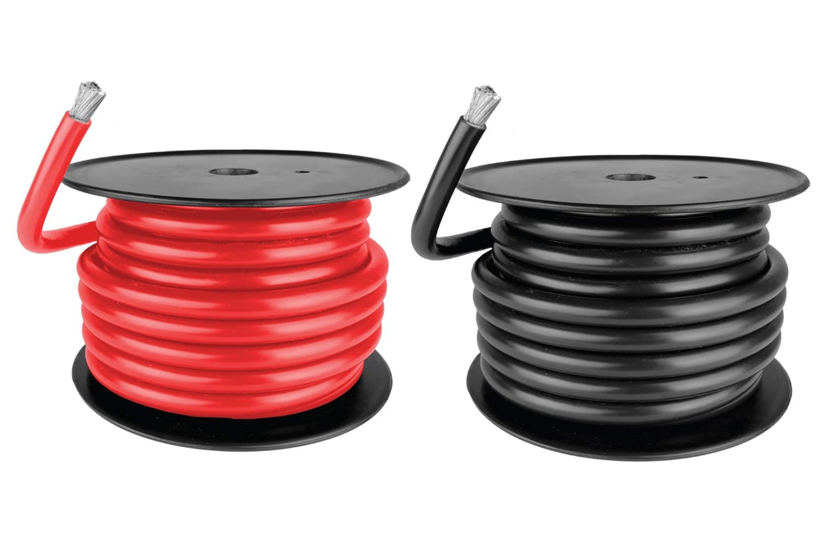 18 Feet Red Tinned Copper Marine Wire T51497