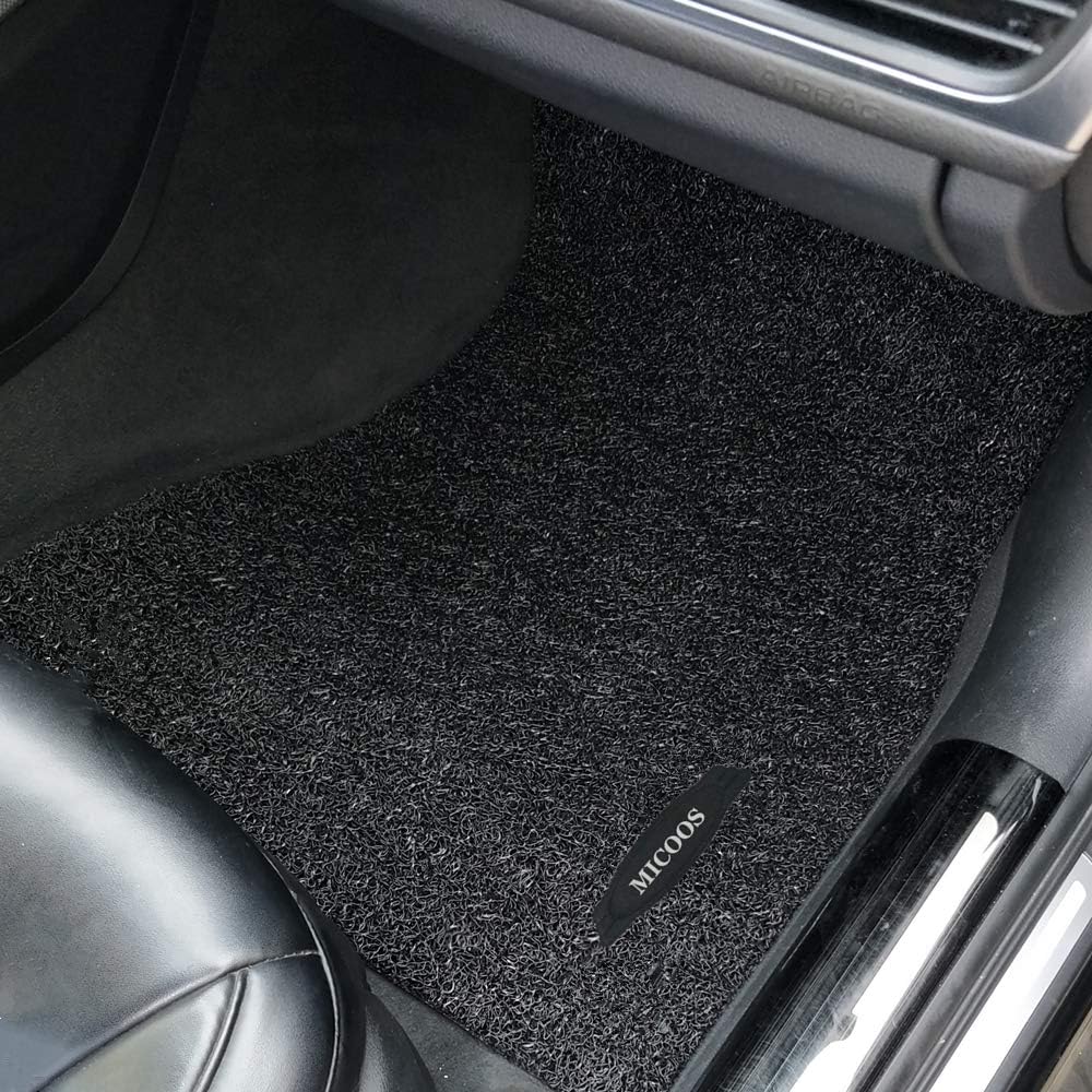 Black All Weather Heavy Duty Floor Mat Set F9235