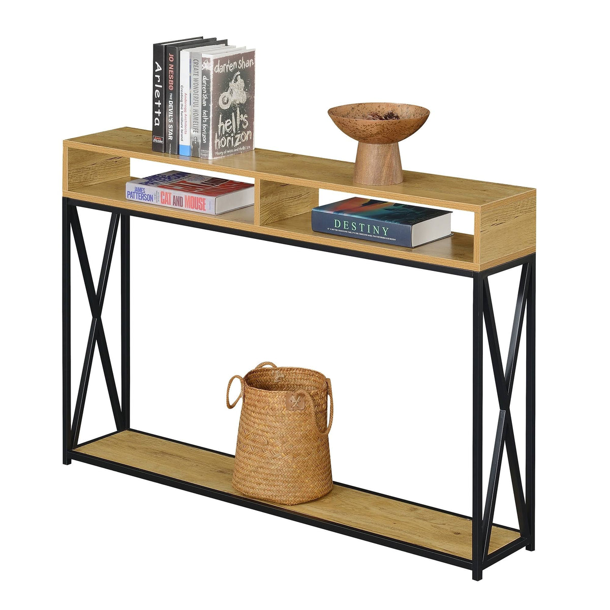 White 2-Tier Console J5487