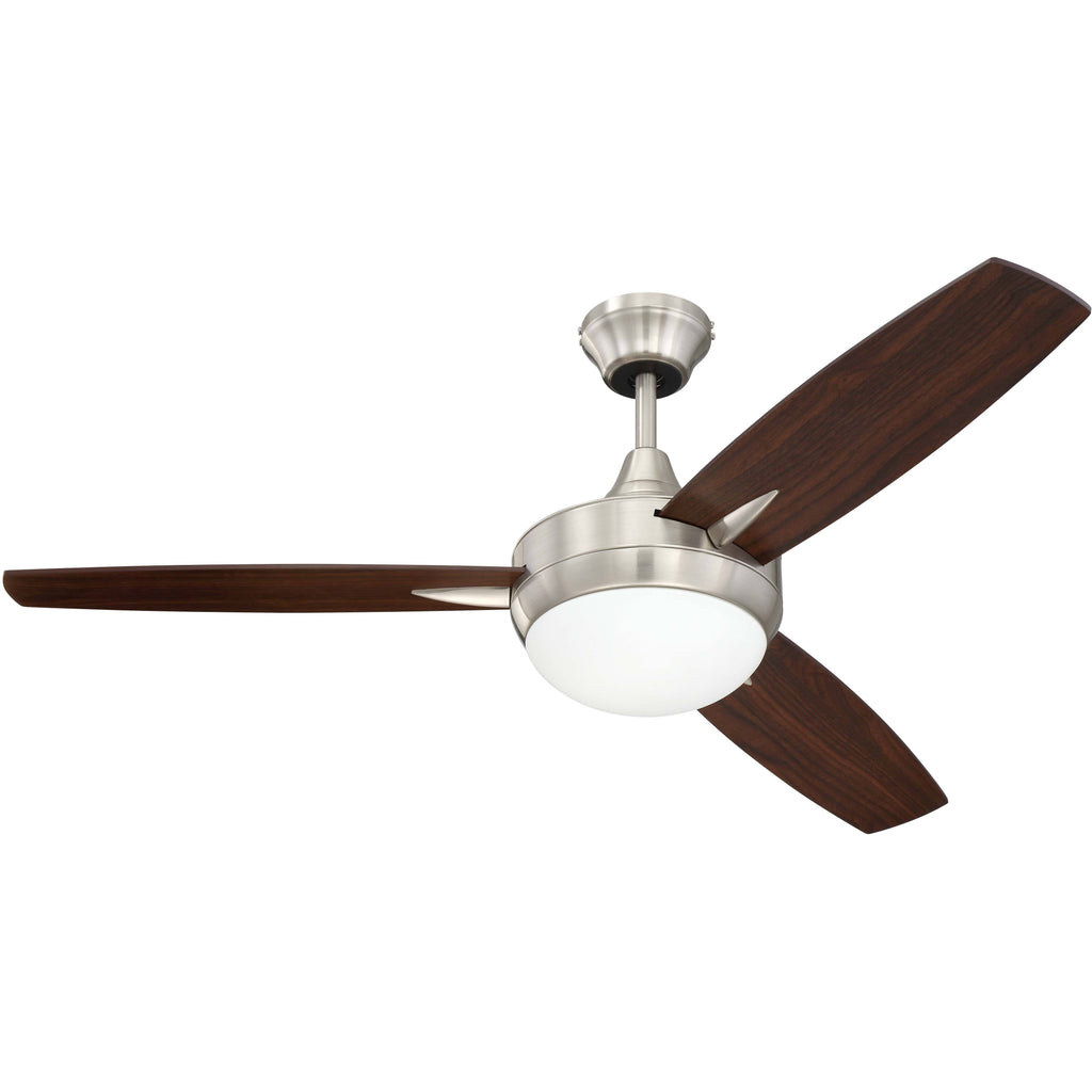 Brushed Polished Nickel Ceiling Fan R291