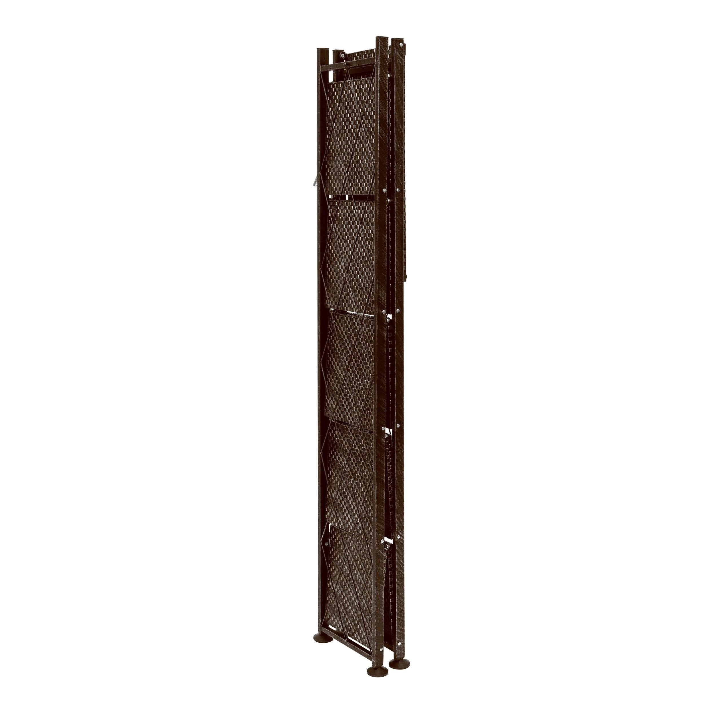 Black 6-Tier Book Shelf N220