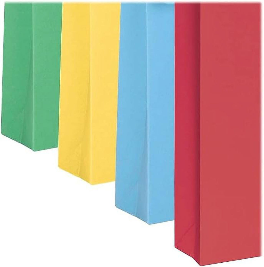 2-Inch Exp Wallet Elastic Cord Letter Blue/Green/Red/Yellow 50/Box W5641