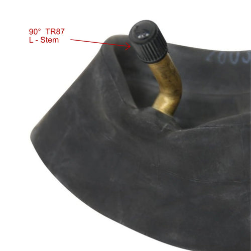 (2) Tire Inner Tubes 4.10x4 3.50x4 90° Bent Valve Stem Q661863