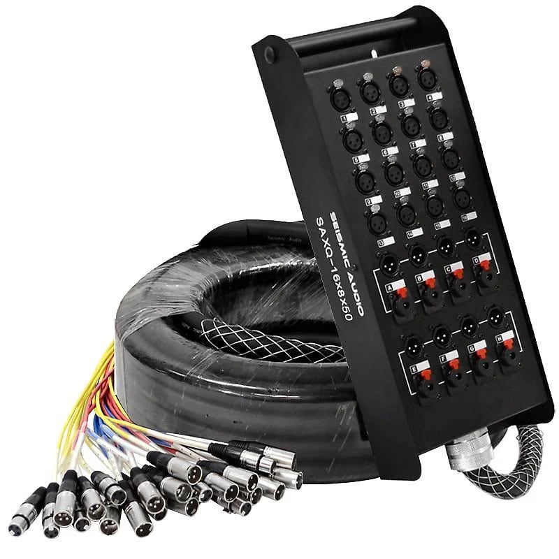 16-Channel XLR Snake Cable with XLR/TRS Returns R576