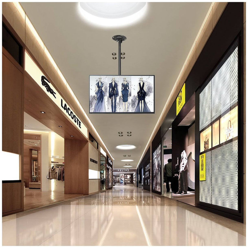 Ceiling TV Wall Mount for 26-50& LCD LED Plasma Flat Panel Display, Max VESA 400x400mm, Max Load 45kg I446