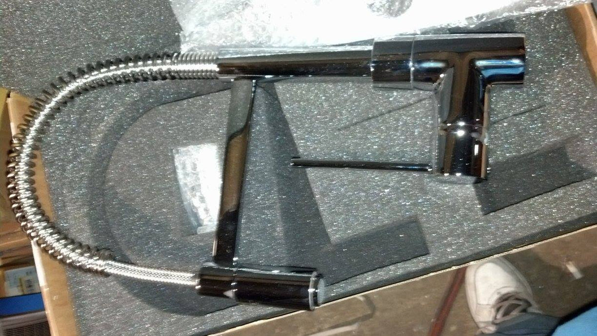 Chrome Single Handle Kitchen Faucet G697