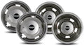 Polished 17 Inch 8 Lug Stainless Steel Wheel Simulator Kit R847729