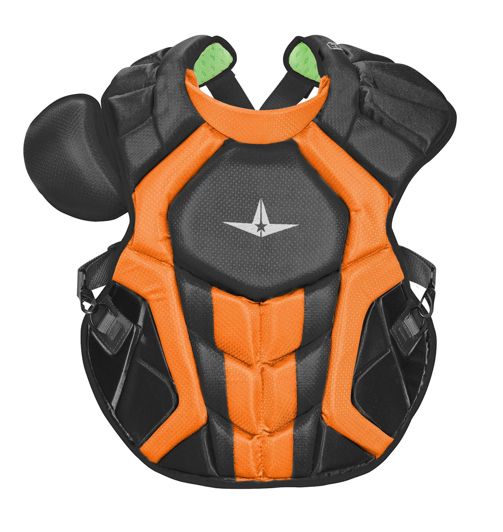 Black/Orange Chest Protector Q5107