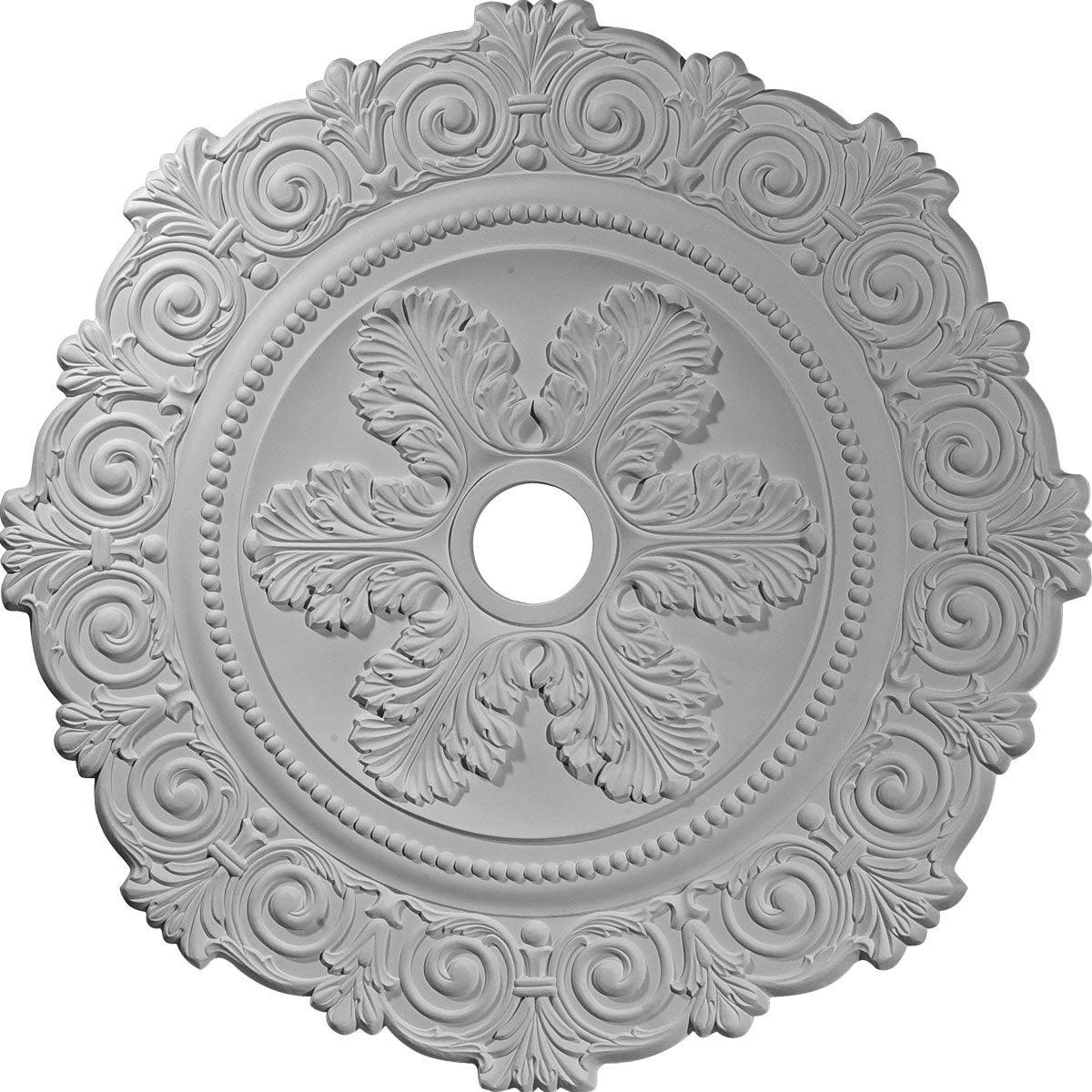 Scroll Medallion Night Shade Finished L65853