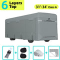 6 Layers Class A RV Cover with 2 Extra Long Straps R4880
